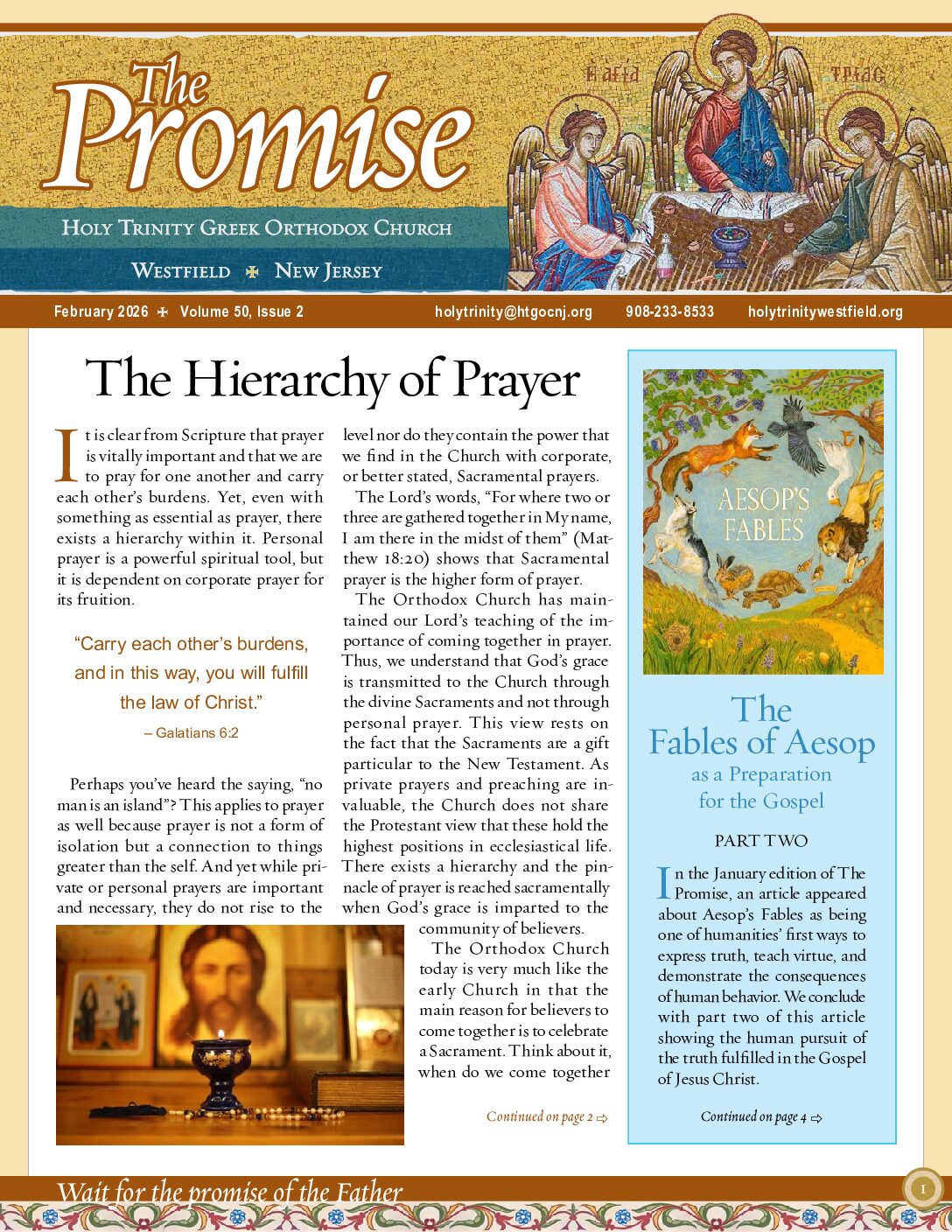 Thumbnail of the first page of 'The Promise – February 2026'