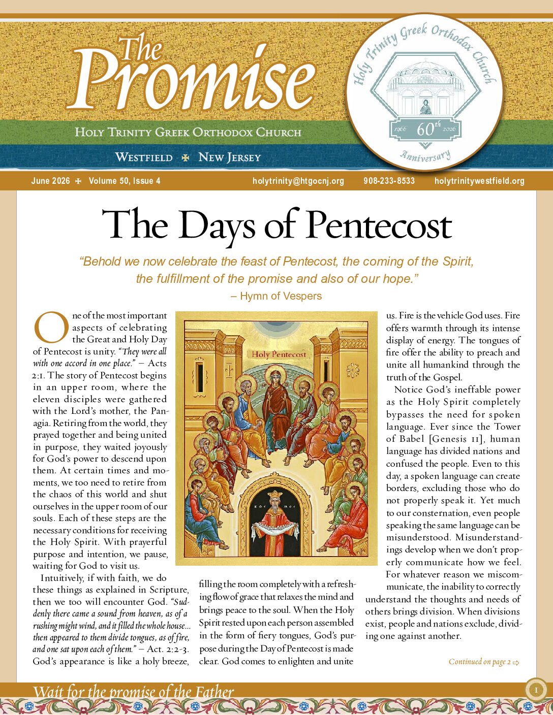 Thumbnail of the first page of 'The Promise – June 2026'